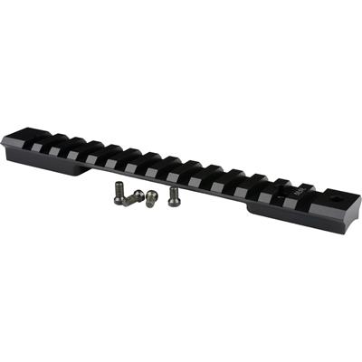 Warne Mountain Tech Rail Matte Black 20 MOA Savage Long Action