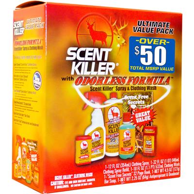 Wildlife Research Super Charged Scent Killer Pack