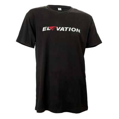 Elevation Logo T-Shirt Black Large