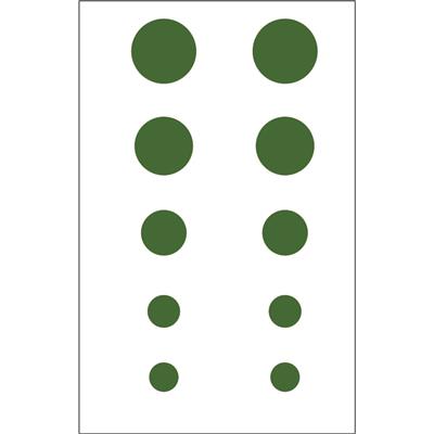 Gunstar Colossal Dots Set Green