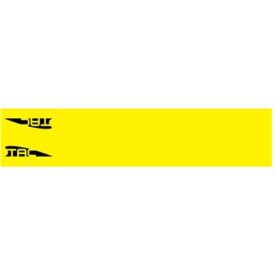 TAC Vanes Arrow Wraps Yellow 4.675 x 1.0 in. 13 pk.