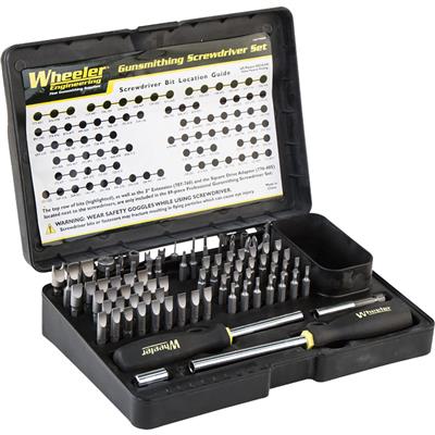 Wheeler Professional Gunsmithing Set Screwdriver 89 pc.