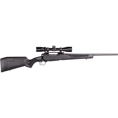 Savage 110 Apex Hunter XP Rifle 243 Win. 22 in. Black w/ Scope RH