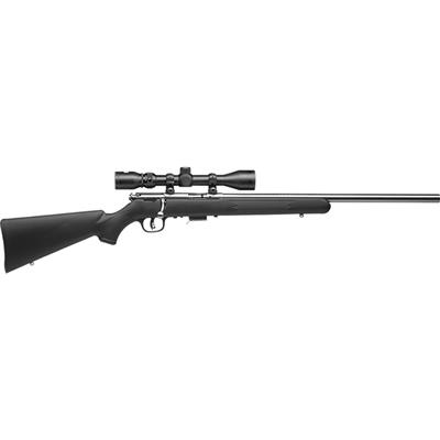 Savage 93 FVSS XP Rifle 22 WMR 21 in. Black w/ Scope RH