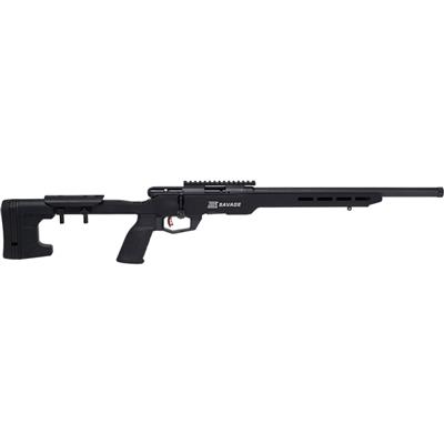 Savage B17 Precision Rifle 17 HMR. 18 in. Black RH