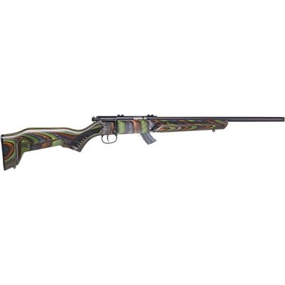 Savage Mark II Minimalist Rifle 22 LR 18 in. Forest Green Wood Laminate RH