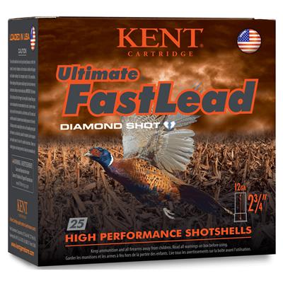 Kent Ultimate Fast Lead Upland Load 12 ga. 2.75 in. 1 1/4 oz. 7.5 Shot 25 rd.