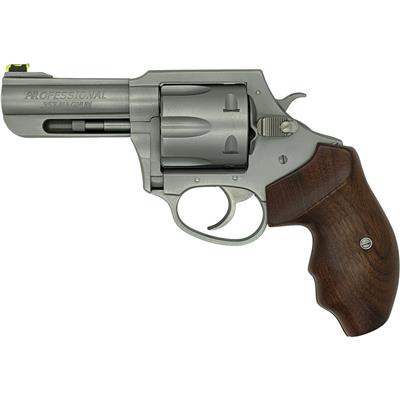 Charter Arms Professional V Revolver 357 Mag. Stainless Wood Grip Single 3 in. 6 rd.