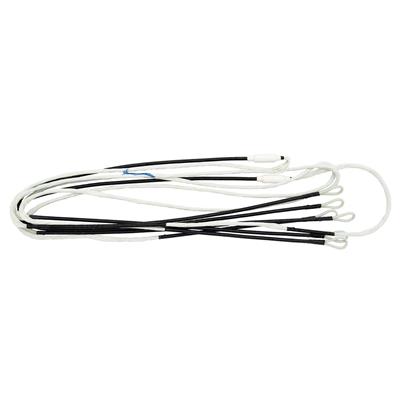 GAS Ghost XV String and Cable Set White w/ Black Serving Mathews TRX 7/8