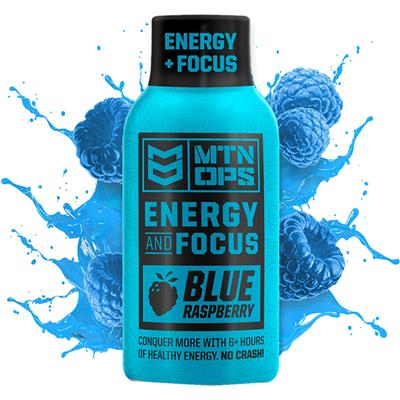 MTN Ops Energy Shots Blue Raspberry