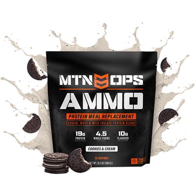 MTN Ops Ammo Whey Protein Cookies and Cream