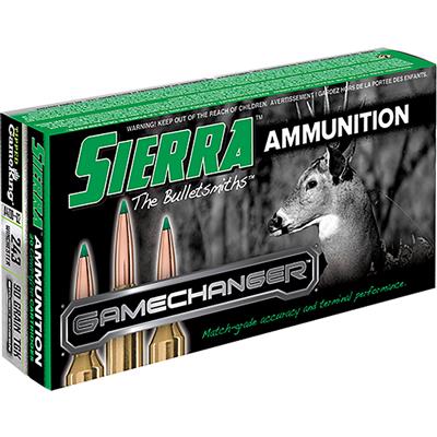 Sierra GameChanger Rifle Ammo 243 Win. 90 gr. TGK