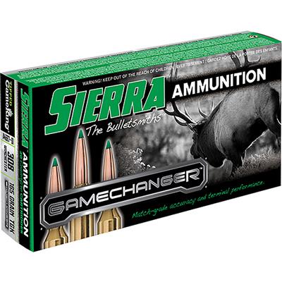 Sierra GameChanger Rifle Ammo 308 Win. 165 gr. TGK