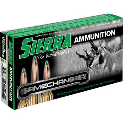 Sierra GameChanger Rifle Ammo 6.5 Creedmoor 130 gr. TGK