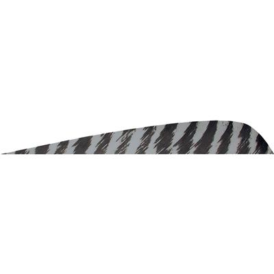 Gateway Parabolic Feathers Barred Grey 4 in. LW 50 pk.