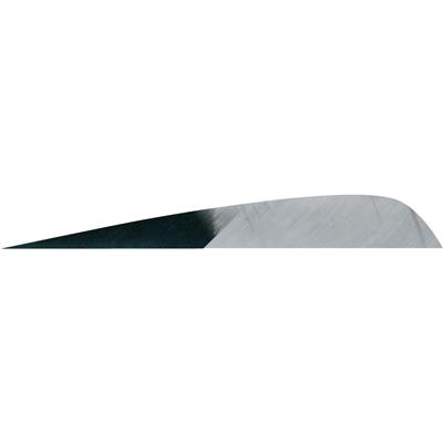 Gateway Parabolic Feathers Kuro Grey 4 in. LW 50 pk.