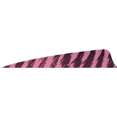 Gateway Shield Cut Feathers Barred Pink 4 in. LW 50 pk.