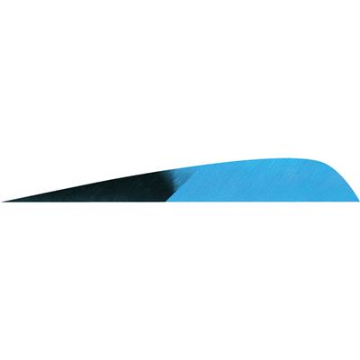 Gateway Parabolic Feathers Kuru Blue 4 in. RW 50 pk.