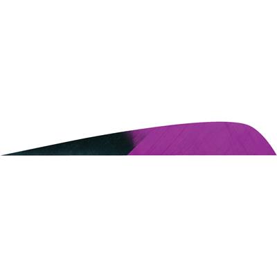 Gateway Parabolic Feathers Kuru Purple 4 in. RW 50 pk.