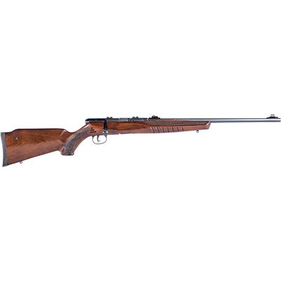 Savage B17 G Rifle 17 HMR 21 in. Black RH