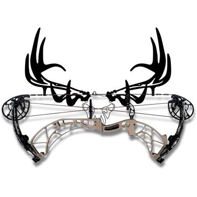 Raxx Bow Hanger Elk Skull Crossbow