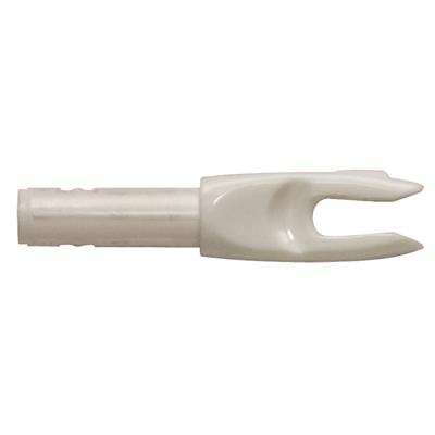 Easton 4mm G Nocks White Large Groove 100 pk.