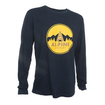 Alpine Long Sleeve Tee Navy Large