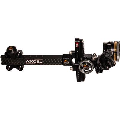 Axcel LANDSLYDE Carbon Pro Slider Sight AVX-31 Scope Ranger DBL Pin .019 Black