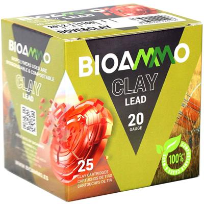 BIOAMMO Dove & Clay Shotgun Ammo 20 ga. 1 oz. 7.5 Shot Lead