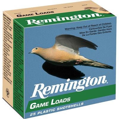 Remington Game Loads 20 ga. 2.75 in. 8 Shot 25 rd.