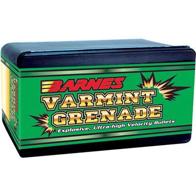 Barnes Varmint Grenade Bullets 22 Hornet 30 gr. 100 pack