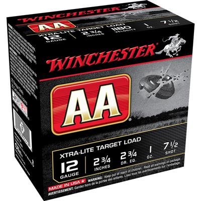 Winchester AA Xtra-Lite Load 12 ga. 2.75 in. 1 oz. 7.5 Shot 25 rd.