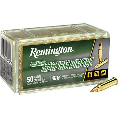 Remington Magnum Rimfire Ammo 22 Win. Mag. 40 gr. JHP 50 rd.