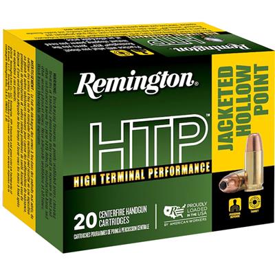 Remington HTP Handgun Ammo 40 S&W 180 gr. JHP 20 rd.