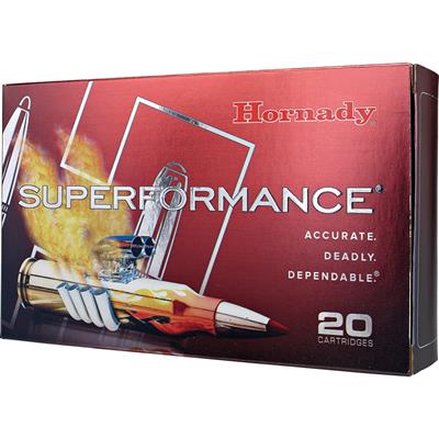 Hornady Superformance Rifle Ammo 6.5x55 140 gr. SST 20 rd.