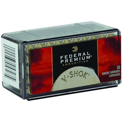 Federal V-Shok Rimfire Ammo 22 Mag. 30 gr. Speer TNT 50 rd.