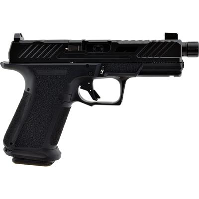 Shadow Systems MR920 Elite Slide Optic Pistol 9mm 4 in. Black Frame Threaded Barrel DLC 15 rd.