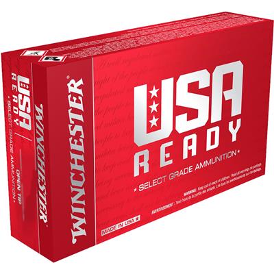 Winchester USA Ready Rifle Ammo 223 Rem. 62 gr. Open Tip 20 rd.