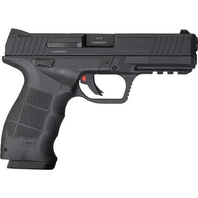 SAR USA SAR9 Pistol 9mm 4.4 in. Black 10 rd.