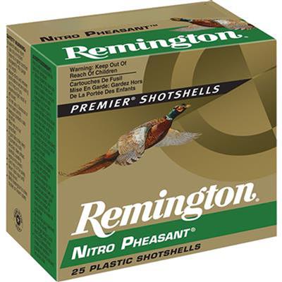 Remington Nitro Pheasant Loads 20 ga. 2.75 in. 1 oz. 5 Shot 25 rd.