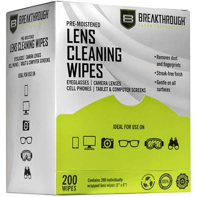 Breakthrough Multi-Purpose Lens Wipes 200 ct. Display Box