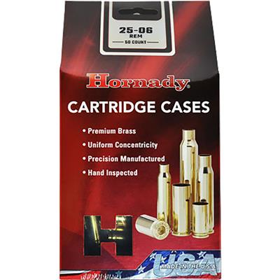 Hornady Rifle Cartridge Cases 25-06 Rem. Unprimed 50 pk.