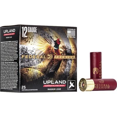 Federal Premium Upland Wing-Shok Ammo 12 ga. 3 in. 1 5/8 oz. 5 Shot 25 rd.