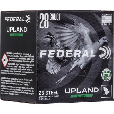 Federal Upland Steel Shotgun Ammo 28 ga. 2.75 in. 5/8 oz. 6 Shot 25 rd.