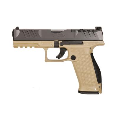 Walther PDP Full Size Optic Ready Pistol 9mm 4.5 in. Two-Tone Tan 18 rd.