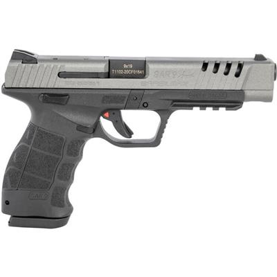 SAR USA SAR9 Sport Pistol 9mm 5.2 in. Platinum17 rd.