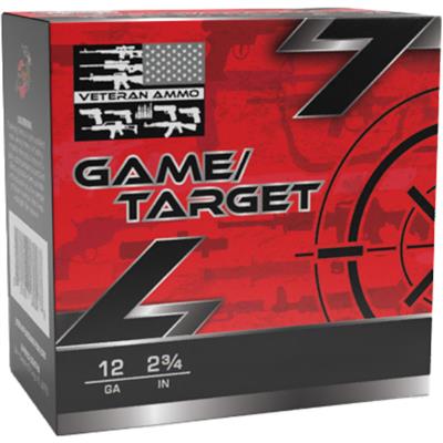 Veteran Ammo Game & Target Load 12 ga. 2.75 in. 1 oz. 1300 FPS 7.5 Shot 25 rd.