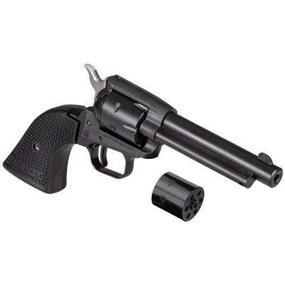 Heritage Rough Rider Steel Frame Revolver 22 LR. 4.75 in. Black Satin 6 rd.