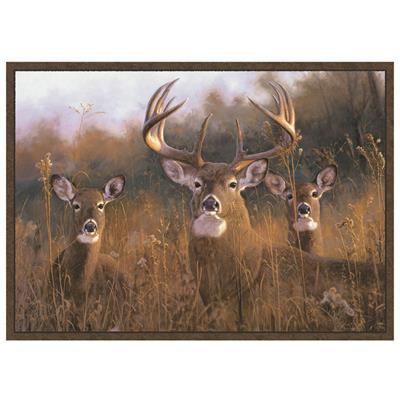 Custom Printed Rug Buck Stops Here