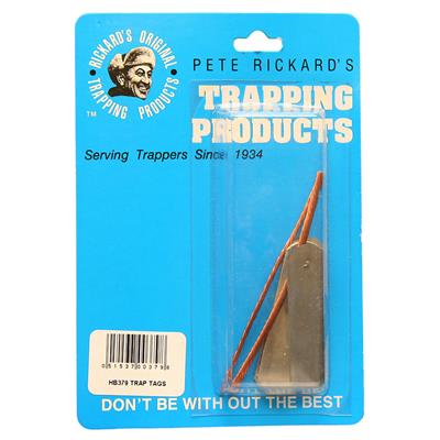 Rickards Zinc Trap Tags 2 in. 25 pk.